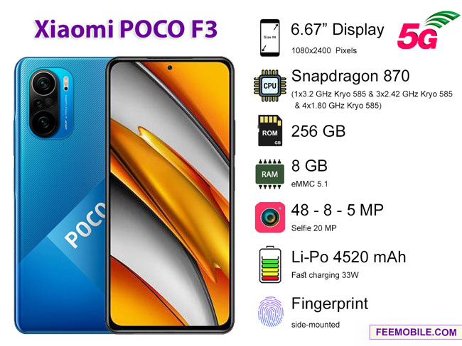 Xiaomi POCO F3 