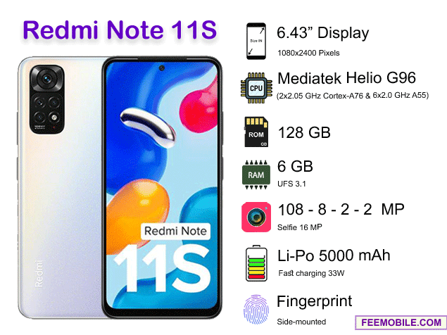 Xiaomi Redmi Note 11S 