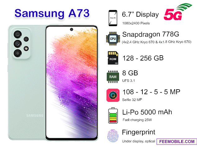  Samsung A73 256G